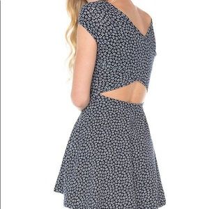 Brandy Melville floral Bethan skater dress